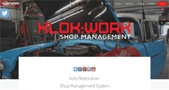 Desktop Screenshot of klokwork.net
